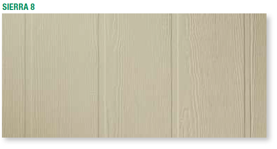 James Hardie close up of Sierra 8 HardiePanel.