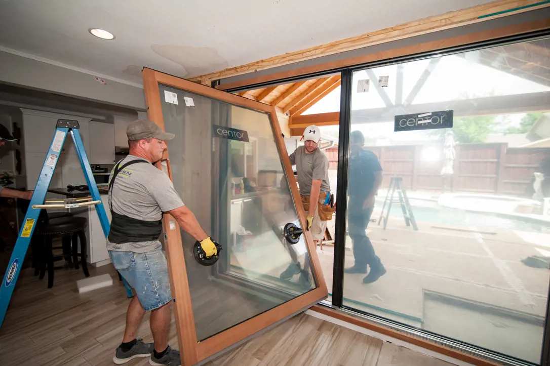 5' Aluminum Clad and Wood Door Panel