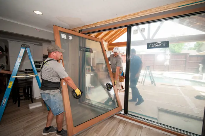 5' Aluminum Clad and Wood Door Panel