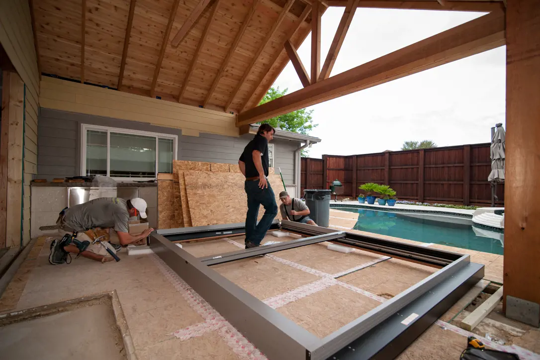 Big Door Frame Assembly