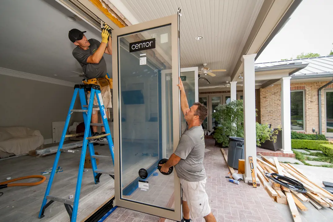 Installing Another Folding Door Panel