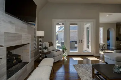 Steel French Door with Sidelight