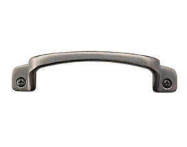 Contemporary bar lift hardware for Andersen A-Series double-hung windows.