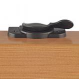 Spoon lock hardware for Milgard's Essence series windows. Brennan Enterprises is a Milgard windows and doors dealer in North Texas.