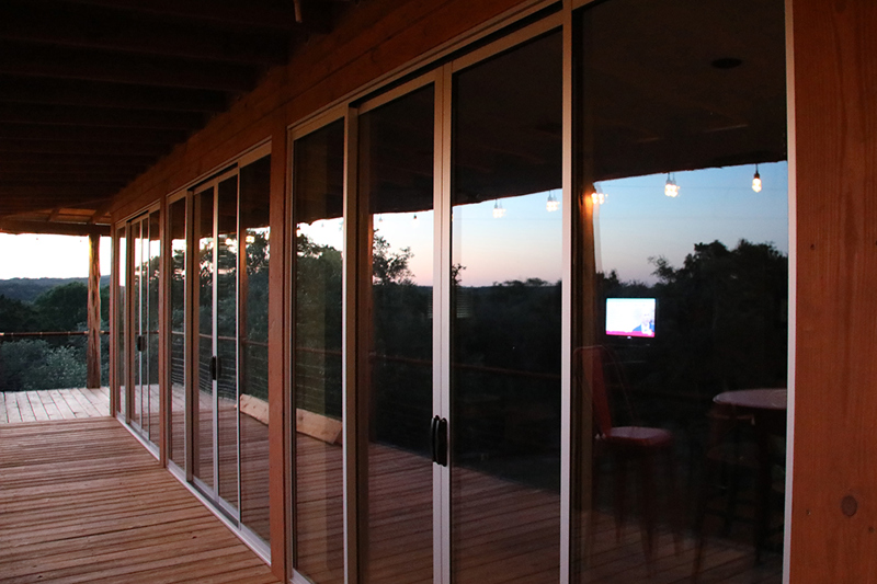 slim profile patio door