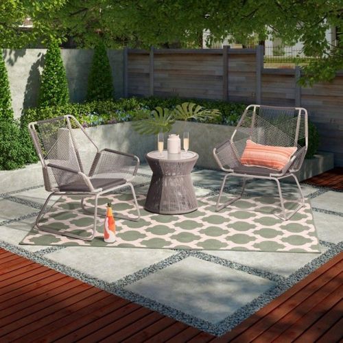 Carag 3-piece sling rope patio set from Target
