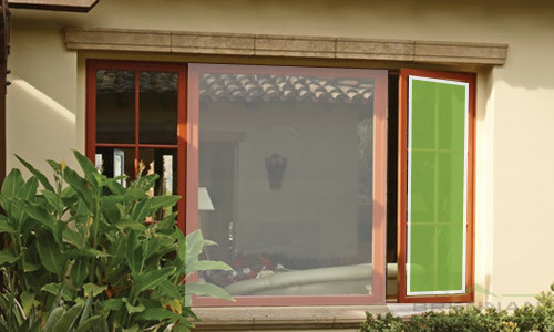 Casement style windows are hinged on one side and open out at a 90 degree angle. | Brennan Enterprises, Dallas, Texas.