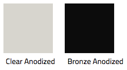 Milgard's aluminum series windows are available in two finishes, clear anodized and bronze anodized. Brennan Enterprises is a Milgard windows dealer in North Texas.