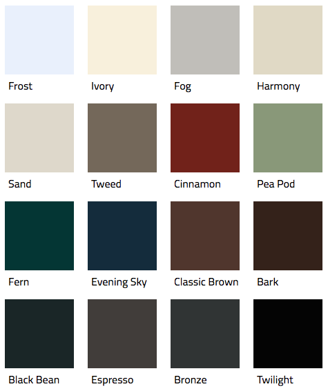 Milgard Essence windows are available in 16 exterior colors. Brennan Enterprises is a Milgard windows dealer in North Texas.