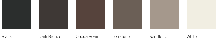 Andersen 100 Series windows exterior colors