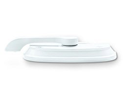 Image of Lock & Keeper hardware standard on Andersen 200 Series double-hung windows.