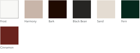 Exterior paint options for Milgard Ultra replacement windows.