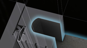 ProVia maximizes efficiency by adding an insulation channel to the side rails and header.