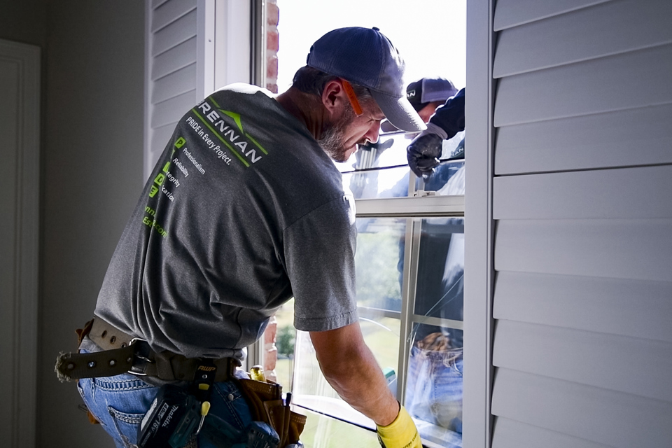 Brennan installed energy efficient windows