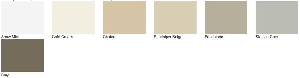 ProVia Signet fiberglass doors are available in 7 neutral colors for an understated front door.