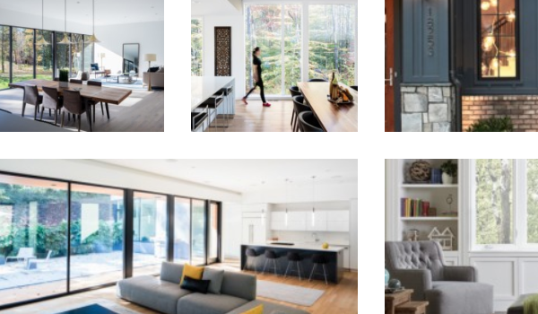 collage of Jeld-Wen windows