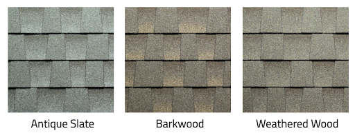 GAF Timberline Cool Series asphalt roof shingle colors.